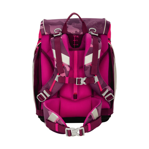 Scout Alpha Schulranzen 74400739900 DIN Pink Horse Schulranzen-Set 4-teilig