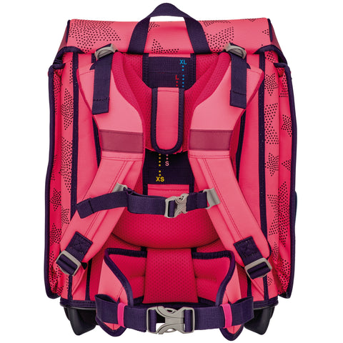 DERDIEDAS Schulranzenset Ergoflex Max Superflash 8508158 Neon Star 5-teilig
