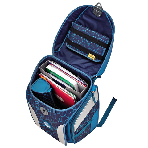 DERDIEDAS Schulranzenset Ergoflex Max 8508154 Blue Speed 5-teilig