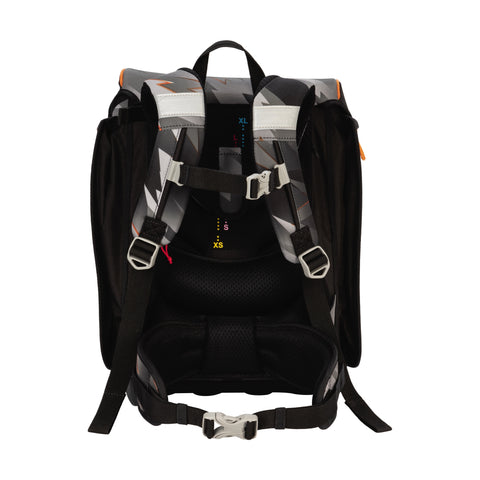 DERDIEDAS Schulranzenset Ergoflex Max Exklusiv LED 8508166 Cyber Dino 5-teilig
