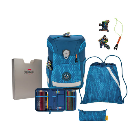 DERDIEDAS Schulranzenset Ergoflex Easy 8509164 Trendsport 5-teilig