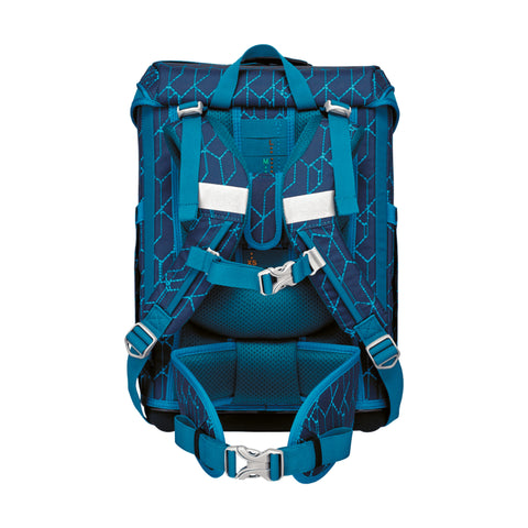 DERDIEDAS Schulranzenset Ergoflex Easy 8509154 Blue Speed lex Easy 8509154 Blue Speed