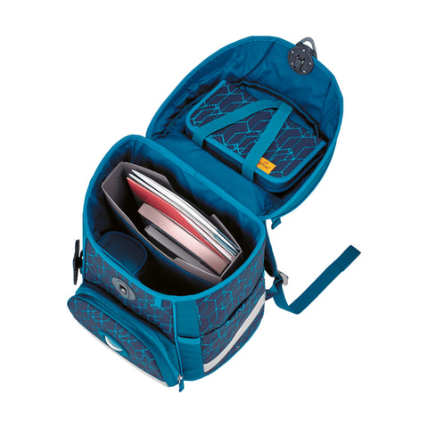 DERDIEDAS Schulranzenset Ergoflex Easy 8509154 Blue Speed lex Easy 8509154 Blue Speed