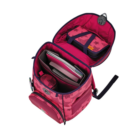 DERDIEDAS Schulranzenset Ergoflex Easy Superfl. 8509158 Neon Star 5-teilig