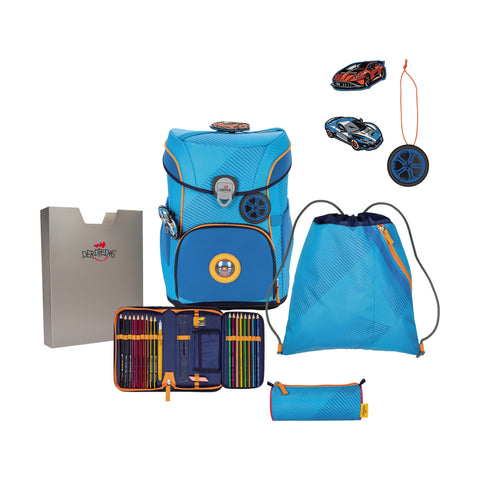 DERDIEDAS Schulranzenset Ergoflex EasyExkl. Superfl. 8509168 Supercar 5-teilig