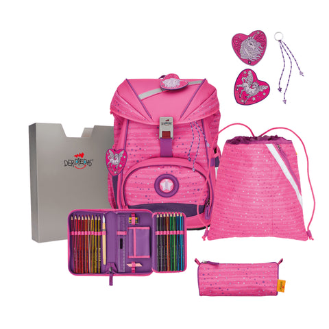 DERDIEDAS Schulranzenset Ergoflex 8505153 Pretty Unicorn Pretty Unicorn