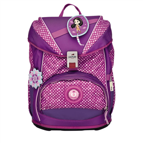 DERDIEDAS Schulranzenset Ergoflex 8505151 Purple Dots Purple Dots