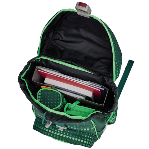 DERDIEDAS Schulranzenset Ergoflex 8505155 Soccer Green 5-teilig