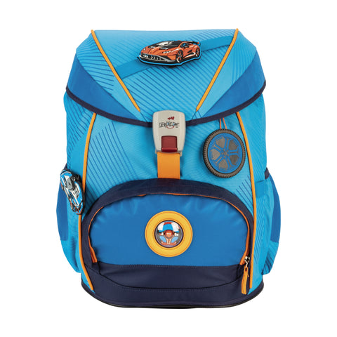 DERDIEDAS Schulranzenset Ergoflex 8505168 Exklusiv Superfl. Supercar 5-teilig