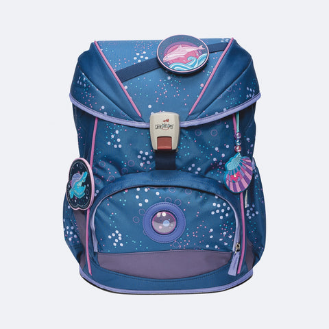 DERDIEDAS Schulranzenset Ergoflex 8503163 Superlight Deep Ocean 5-teilig