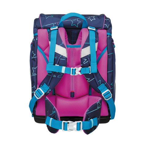 Scout Alpha Schulranzen 74400725100 Blue Star Schulranzen-Set 4-teilig