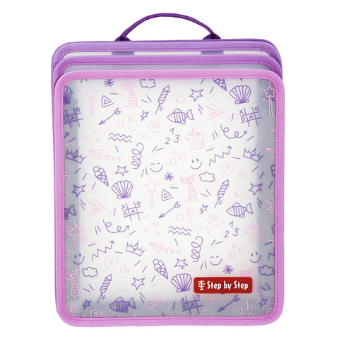 Step by Step Heftbox 00213401 faltbar Pink