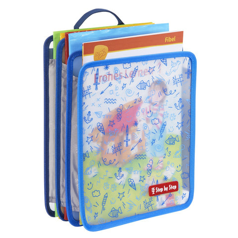 Step by Step Heftbox 00213400 faltbar Blau 213400