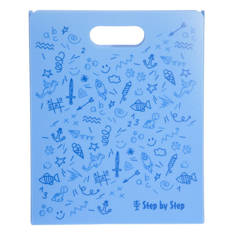 Step by Step Heftbox 00213403 Tragegriff Blau