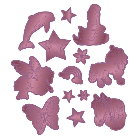 Step by Step Sticker-Set 00213396 Rot  "Rot"