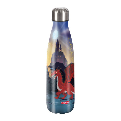 Step by Step Trinkflasche 00213377 Edelstahl Dragon Drako