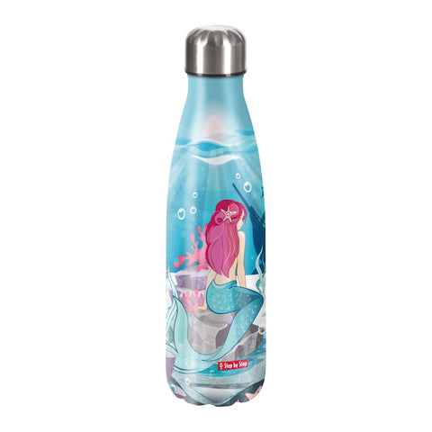 Step by Step Trinkflasche 00213374 Edelstahl Mermaid Bella