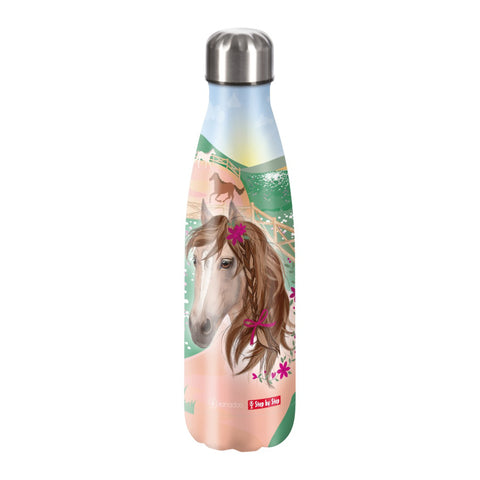 Step by Step Trinkflasche 00213376 Edelstahl Horse Lima asche "Horse Lima"