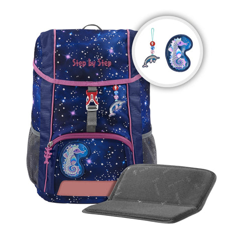 Step by Step Rucksack-Set KID REFLECT 00213364 Star Seahorse Zoe -Set "Star Seahorse Zoe", 3-te