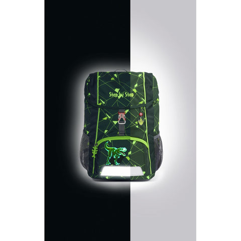 Step by Step Rucksack-Set KID SHINE 00213363 Dino Night Tyro, 3-teilig