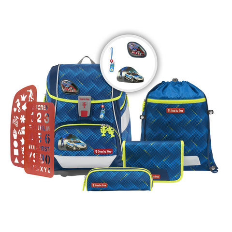Step by Step Schulranzenset 2IN1 PLUS 00213206 Hero Tom  Tom", 6-teilig