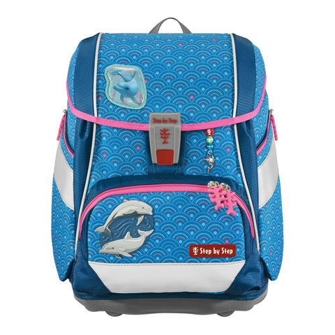 Step by Step Schulranzenset 2IN1 PLUS 00213207 Dolphin Pippa Dolphin Pippa", 6-teilig