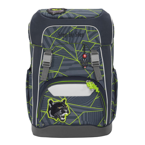 Step by Step Schulrucksackset GIANT 00213214 Dark Cat Chiko t ChikoZoll, 5-teilig