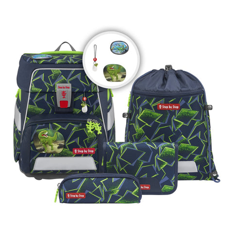 Step by Step Schulranzenset SPACE 00213200 Wild T-Rex Taro