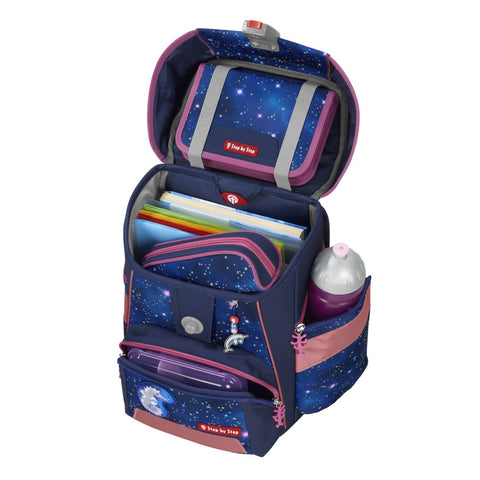 Step by Step Schulranzenset SPACE REFLECT 00213219 Star Seahorse Zoe Star Seahorse Zoe", 5-teilig