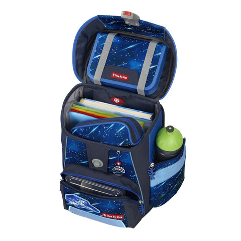 Step by Step Schulranzenset SPACE REFLECT 00213218 Star Shuttle Elio Star Shuttle Elio", 5-teilig