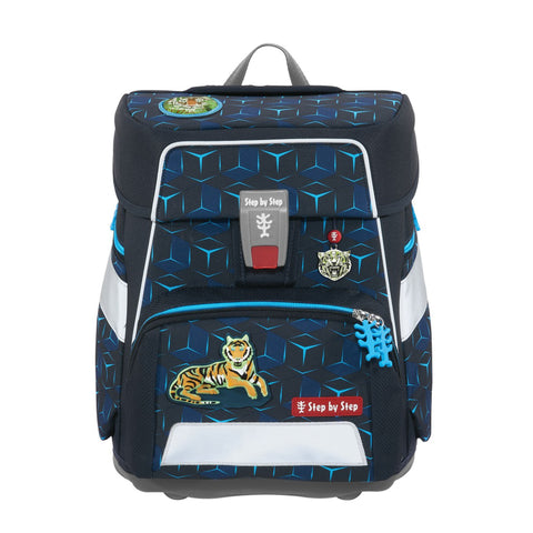 Step by Step Schulranzenset SPACE SHINE 00213216 Tiger Night Kimba ger Night Kimba", 5-teilig