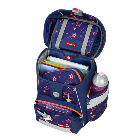 Step by Step Schulranzenset SPACE SHINE 00213217 Pegasus Night Nuala gasus Night Nuala", 5-teilig