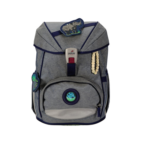 DERDIEDAS Schulranzenset Ergoflex 8505170 Exklusiv ECO Blue Planet 5-teilig