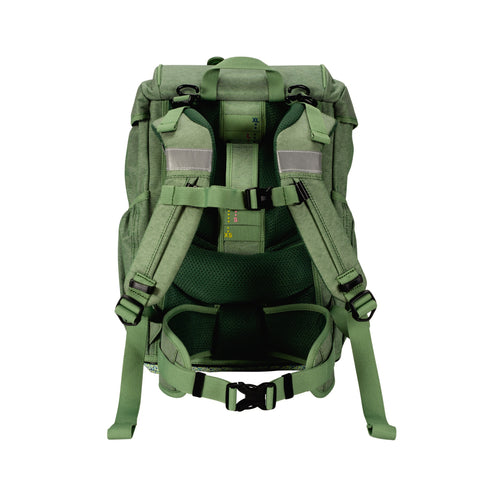 DERDIEDAS Schulranzenset Ergoflex 8505169 Exklusiv ECO Green Planet 5-teilig