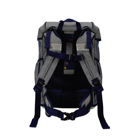 DERDIEDAS Schulranzenset Ergoflex 8505170 Exklusiv ECO Blue Planet 5-teilig