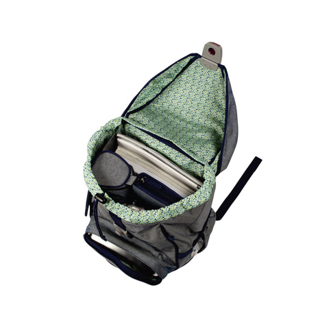 DERDIEDAS Schulranzenset Ergoflex 8505170 Exklusiv ECO Blue Planet 5-teilig