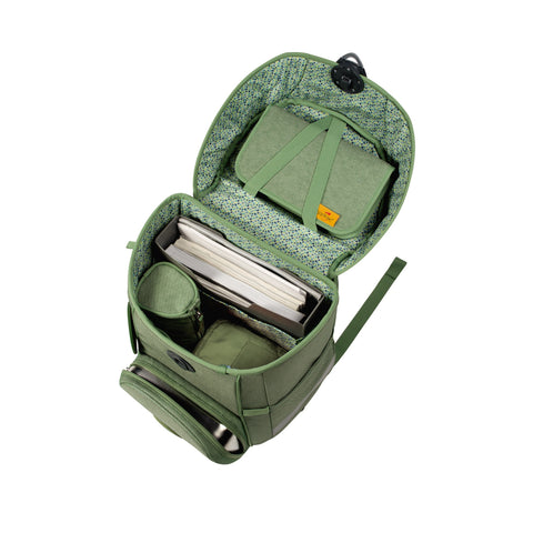 DERDIEDAS Schulranzenset Ergoflex Easy 8509169 Green Planet 5-teilig