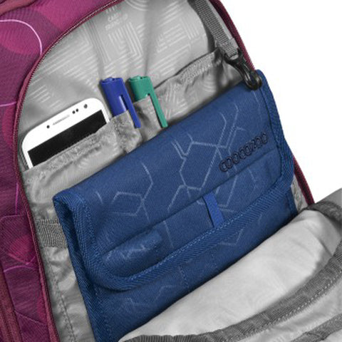 COOCAZOO Rucksack PORTER 211337 Berry Bubbles bles