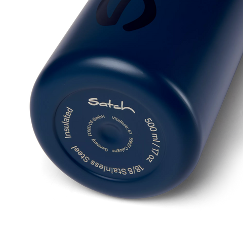 Satch Edelstahl Trinkflasche Blue SAT-EBO-001-648