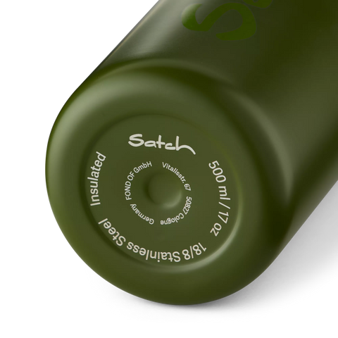 Satch Edelstahl Trinkflasche Olive SAT-EBO-001-787