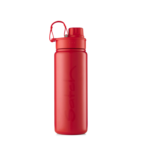 Satch Edelstahl Trinkflasche S Red