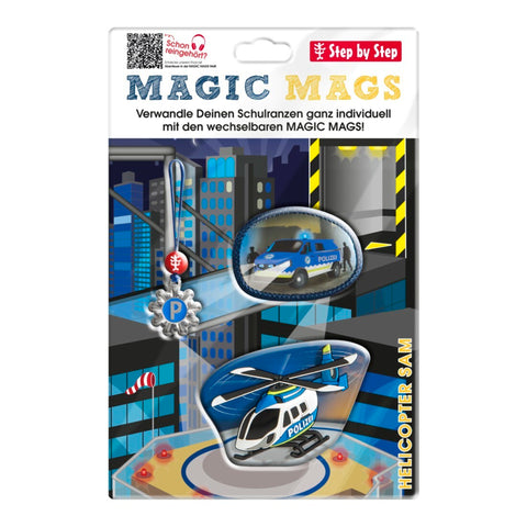 Step by Step Magnet Magic Mags 00213523 Helicopter Sam