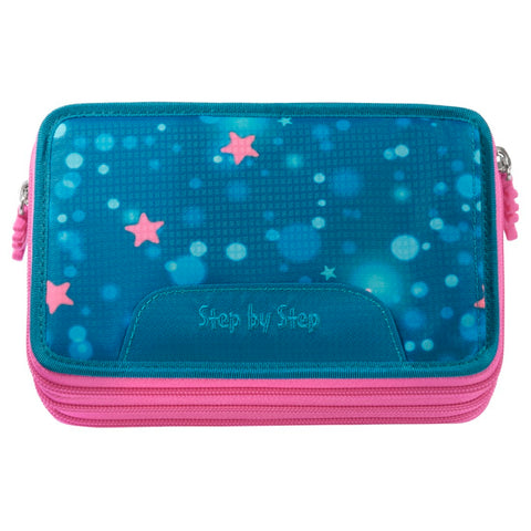 Step by Step Mäppchen XXL 00213486 3Fächer Dolphin Azura