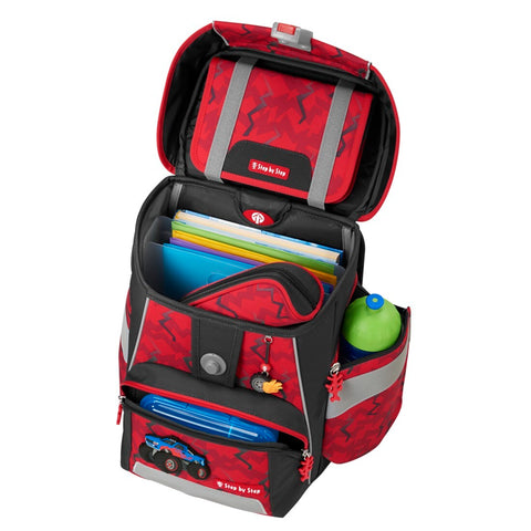 Step by Step Schulranzenset SPACE 00213413 Monster Truck Rocky