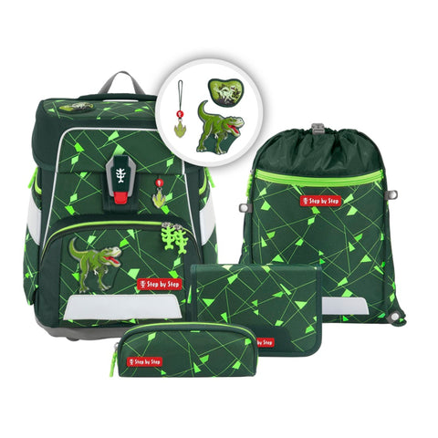 Step by Step Schulranzenset SPACE SHINE 00213555 Dino Night Tyro