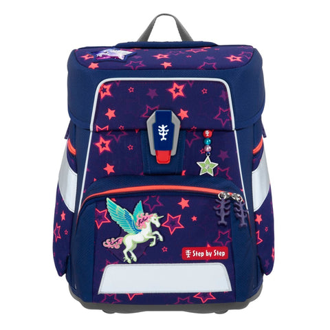 Step by Step Schulranzenset SPACE SHINE 00213557 Pegasus Night Nuala  "Pegasus Night Nuala", 5-teil