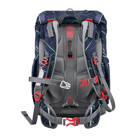 Step by Step Schulrucksackset GIANT 00213424 Ninja Kimo imoZoll, 5-teilig