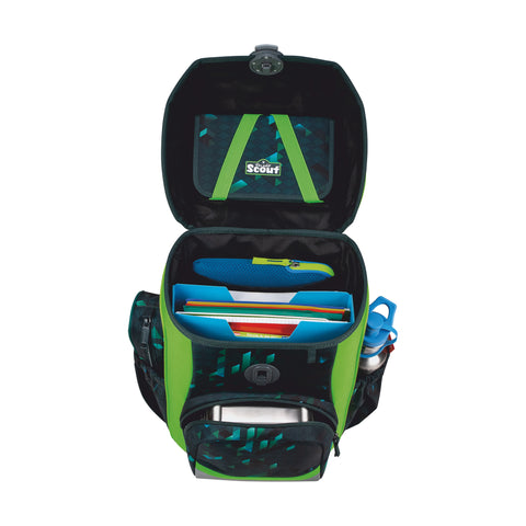 SCOUT Schulranzenset Neo S75450002200 Cubes 75450002200