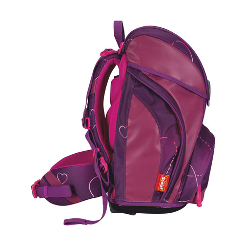 SCOUT Schulranzenset Alpha 74420302300 Superflash Lovely Lovely 74420302300