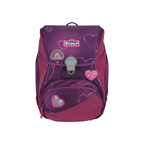 SCOUT Schulranzenset Alpha 74420302300 Superflash Lovely Lovely 74420302300